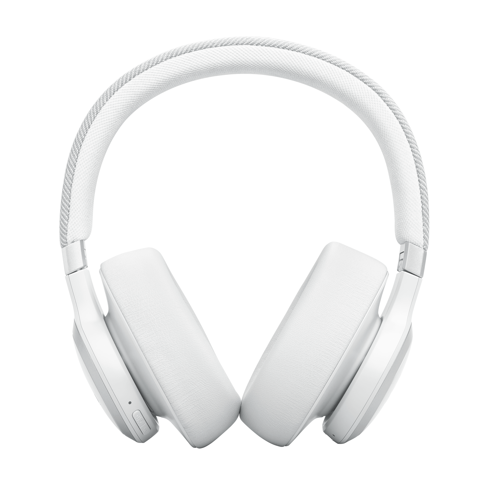 JBL Live 770NC - White - Wireless Over-Ear Headphones with True Adaptive Noise Cancelling - Front